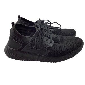 Akademiks Black Athletic Sneakers Mesh Upper & Lace-Up Closure Women Sz 8